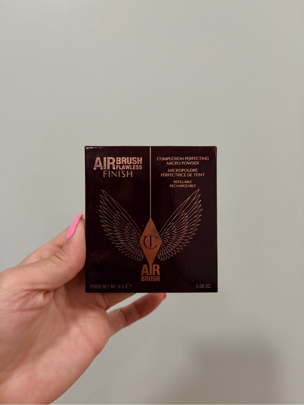 Charlotte Tilbury Airbrush Flawless Finish Micro Powder - Black & Gold Box